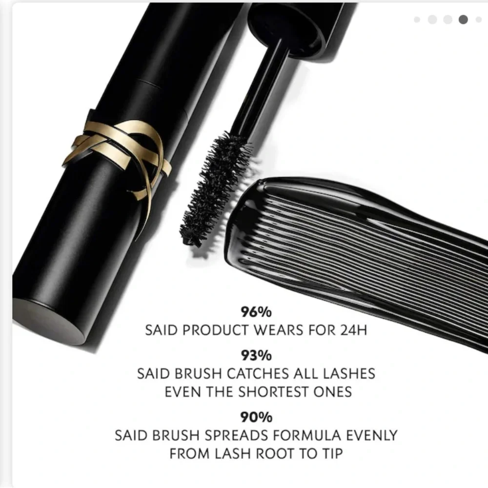 TWO YSL EXTREME VOLUME MASCARAS IN NOIR BLACK-NEW